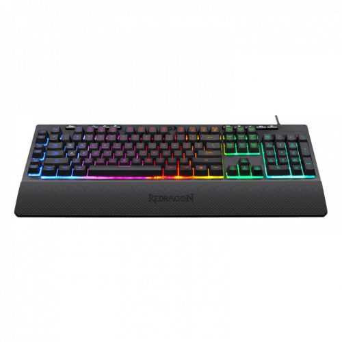 Redragon Shiva RGB Membrane Gaming Billentyűzet Black HU