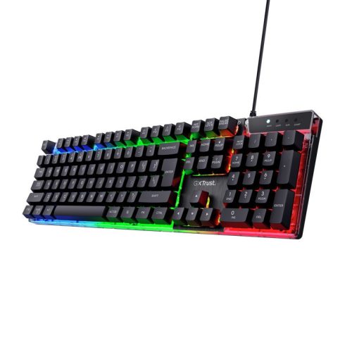 Trust GXT 835 Azor Gaming Billentyűzet Combo Fekete HU