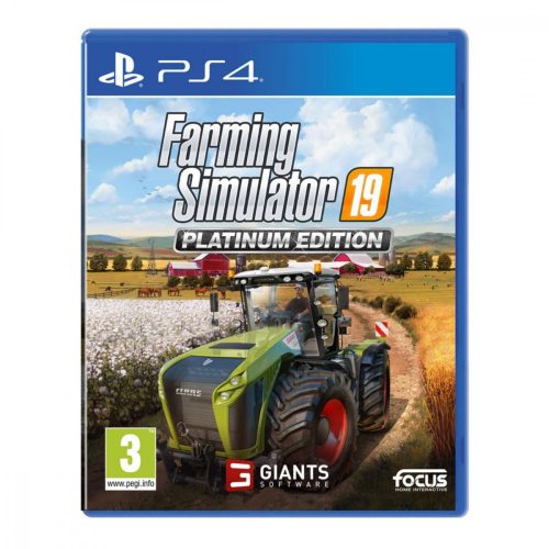 Farming Simulator 19 Platinum Edition PS4 (használt, karcmentes)