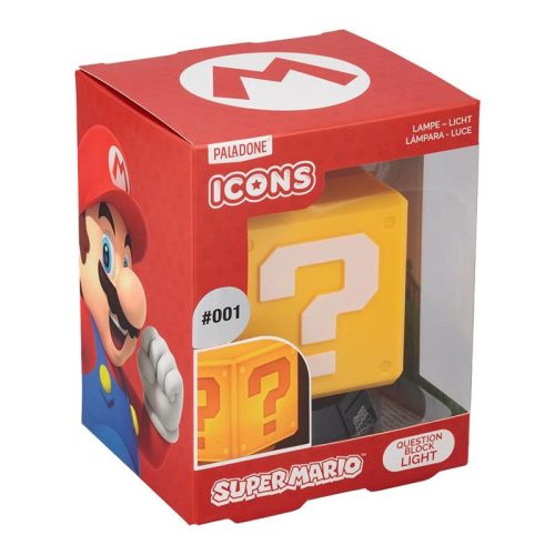 Super Mario Mini Question Block asztali lámpa