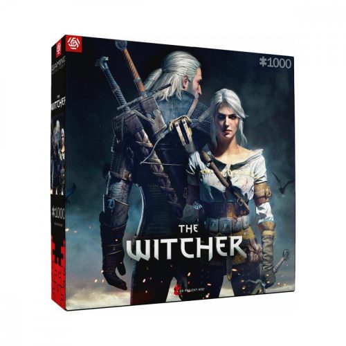 The Witcher: Geralt and Ciri kirakós Puzzle (1000 db)