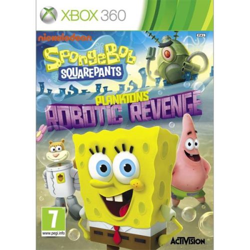Sponge Bob (Spongya Bob) Squarepants Planktons Robotic Revenge Xbox 360