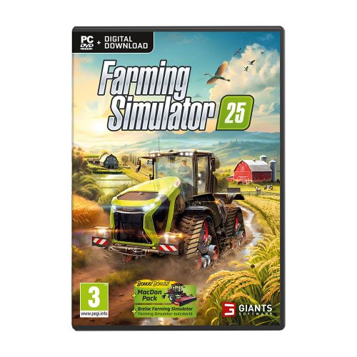 Farming Simulator 25 PC (magyar felirattal!) (LETÖLTŐKÓD!)  + Előrendelői ajándékok!