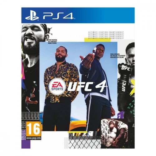 UFC 4 PS4  / PS5 kompatibilis (használt, karcmentes)