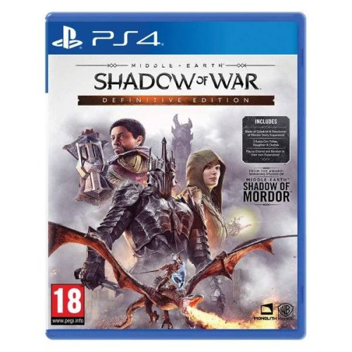 Middle-earth: Shadow of War Definitive Edition PS4 (használt,karcmentes)