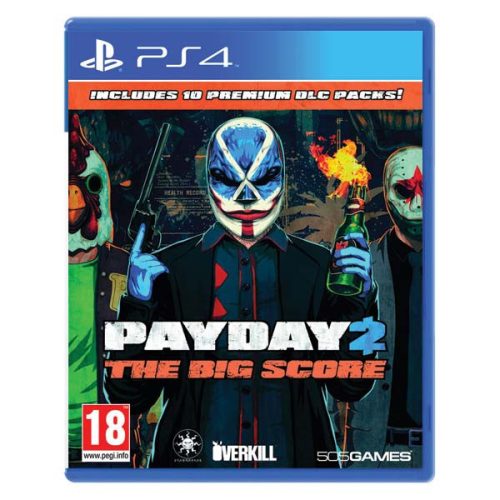 PayDay 2 The Big Score PS4 (használt,karcmentes)