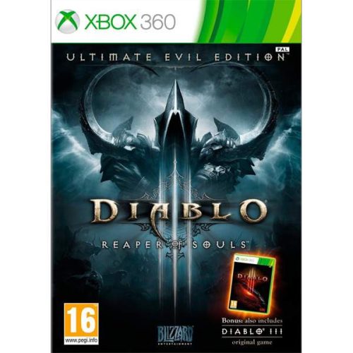 Diablo III (3) Reaper of Souls Ultimate Evil Edition Xbox 360 NÉMET nyelvű! (használt, karcmentes)
