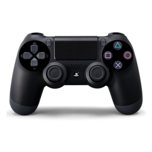 Playstation 4 (PS4) Dualshock 4 kontroller Fekete V1 (használt, 1 hónap jótállás)