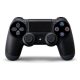 Playstation 4 (PS4) Dualshock 4 kontroller Fekete V1 (használt, 1 hónap jótállás)