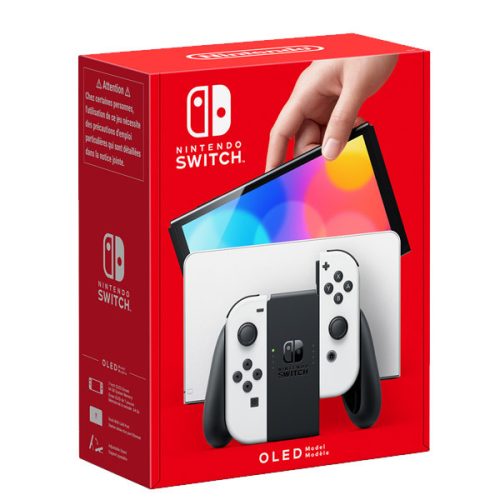 Nintendo Switch OLED Modell Fehér (használt, 6 hónap jótállás)