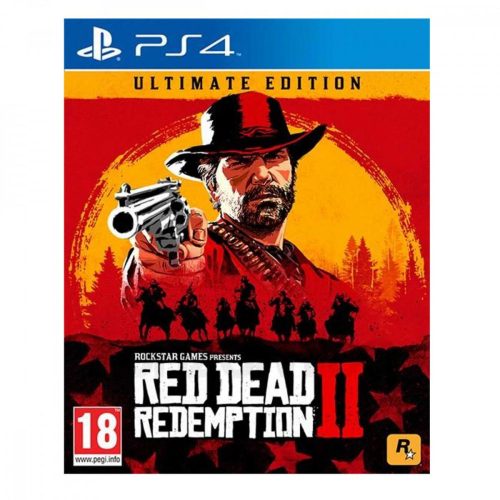 Red Dead Redemption 2 + Fémtok PS4 (használt, karcmentes)