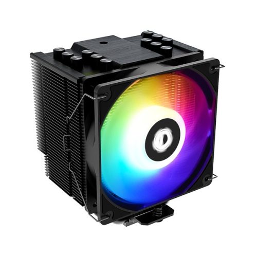 ID-Cooling CPU Cooler - SE-226-XT ARGB (16.2-31.5dB; max 95,99 m3/h; 4Pin csatlakozó, 6 db heatpipe, 12cm, PWM, LED) hűtő 