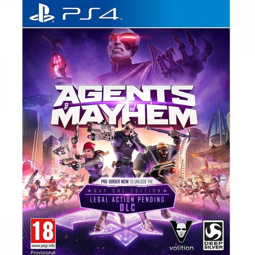 Agents of Mayhem PS4 (használt, karcmentes)