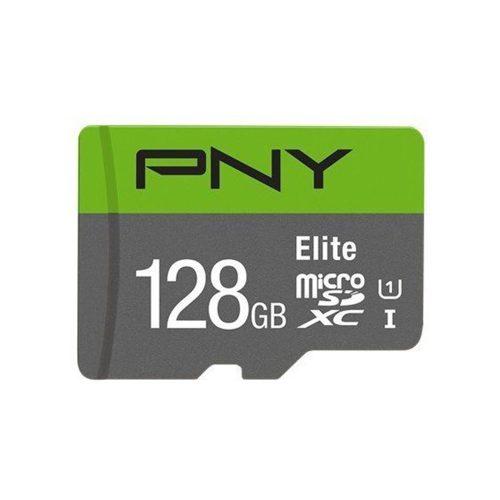 PNY 128GB microSDXC Elite Class 10 UHS-I V10 A1 + adapterrel