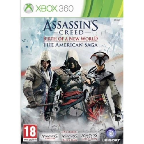 Assassins Creed: Birth of a New World-The American Saga Xbox 360 (használt, karcmentes)