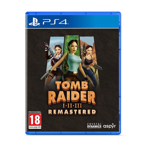 Tomb Raider I-III Remastered Starring Lara Croft PS4 (magyar felirattal!) (használt, karcmentes)