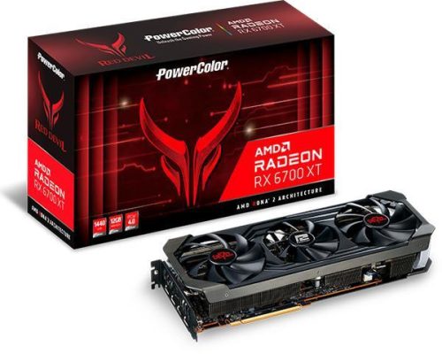 PowerColor RX 6700 XT 12GB GDDR6 RED DEVIL (használt, tesztelt, 6 hó jótállás)