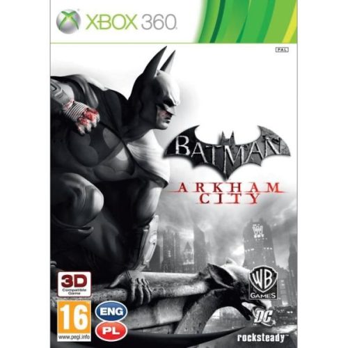 Batman Arkham City Xbox 360 Artbook kiadás (használt)