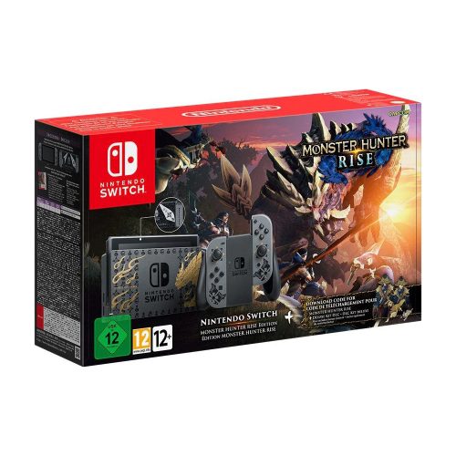 Nintendo Switch V2 Monster Hunter Limited Edition (használt, 6 hónap jótállás)