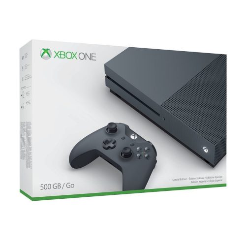 Xbox One S 500 GB Storm Grey Limited Edition (használt, 6 hónap jótállás)