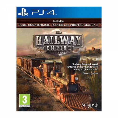 Railway Empire PS4 (használt,karcmentes)