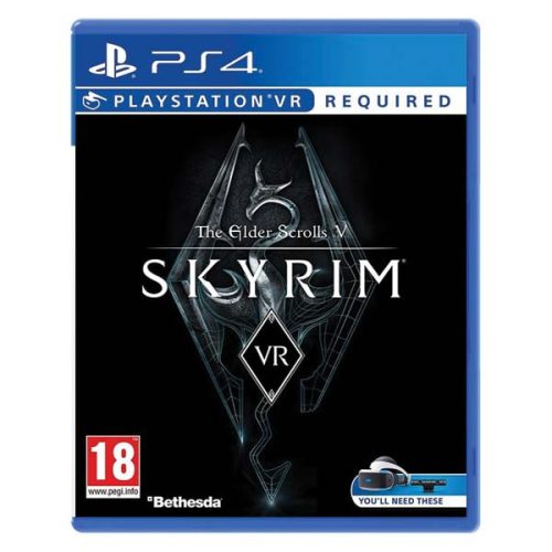 The Elder Scrolls V Skyrim VR PS4 (használt, karcmentes)