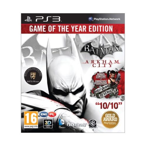 Batman Arkham City Game Of The Year Edition  PS3