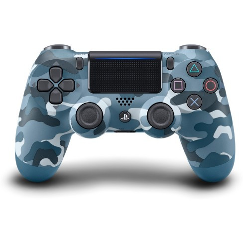 Playstation 4 (PS4) Dualshock 4 kontroller V2 Blue Camouflage (használt, 1 hónap jótállás)