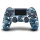 Playstation 4 (PS4) Dualshock 4 kontroller V2 Blue Camouflage (használt, 1 hónap jótállás)