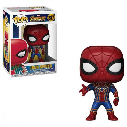 Funko POP! Marvel: Bosszúállók: Végtelen háború - Iron Spider bólogatós figura #287