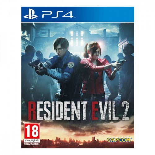 Resident Evil 2 PS4 (Remake) (Fémtok,használt,karcmentes)