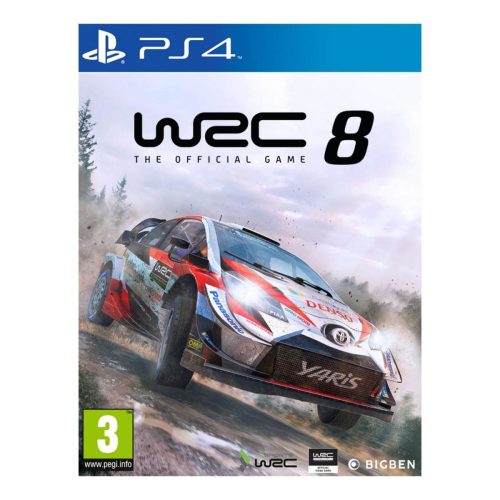 WRC 8 PS4 (használt, karcmentes)