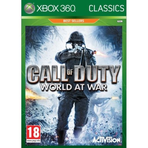 Call of Duty World at War Xbox 360 (használt, karcmentes, német nyelvű!)