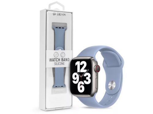 Devia APPLE WATCH SZILIKON SPORT SZÍJ 42/44/45/49 MM - Kék