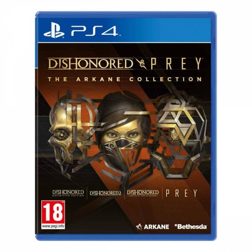 Dishonored and Prey: The Arkane Collection PS4 (használt, karcmentes)
