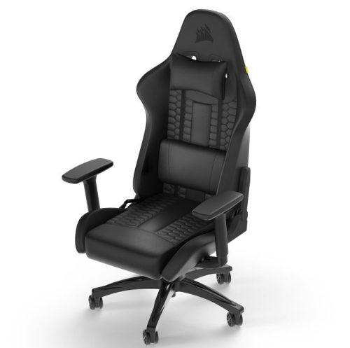 CORSAIR TC100 RELAXED gamer szék /CF-9010050-WW/ (műbőr,fekete)