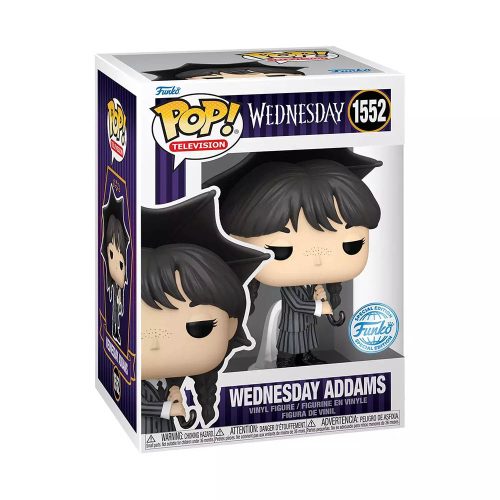 Funko POP! Television:  Wednesday Esernyővel figura #1552