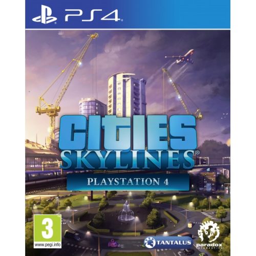 Cities Skylines PS4 (használt,karcmentes)