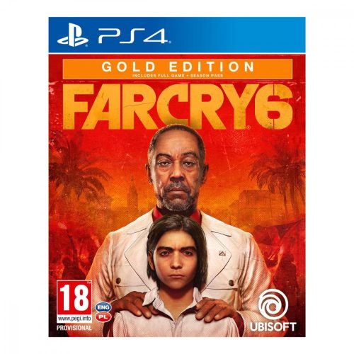 Far Cry 6 Gold Edition PS4 (használt, karcmentes, a kód él!)