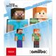 Minecraft Steve & Alex Amiibo