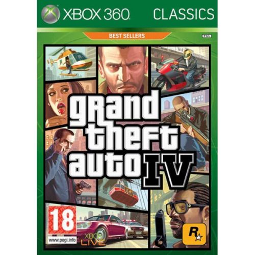 Grand Theft Auto IV (GTA 4) Xbox 360