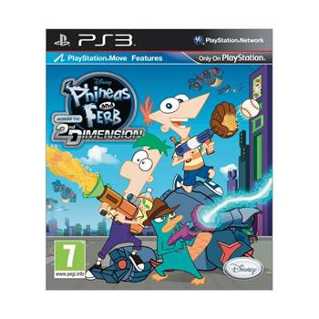 Phineas and Ferb: Across the 2nd Dimension PS3 (használt karcmentes)