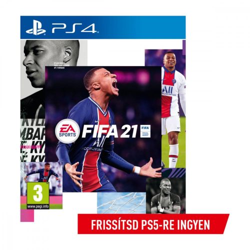 FIFA 21 PS4 / PS5 frissitéssel (fémtokos kiadás) (használt, karcmentes)