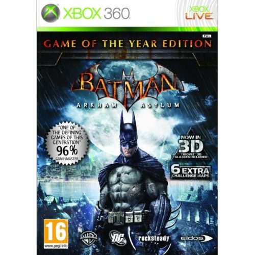 Batman: Arkham Asylum Game of the Year Xbox 360
