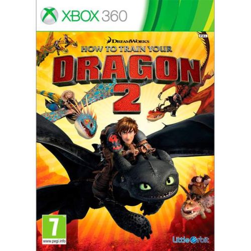 How to Train Your Dragon 2  Xbox 360 (használt,karcmentes,nyomtatott borító)