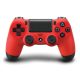 Playstation 4 (PS4) Dualshock 4 kontroller Piros (használt, 1 hónap jótállás)