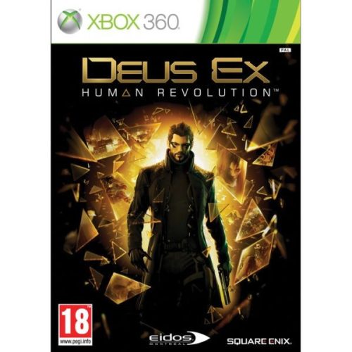 Deus Ex Human Revolution Xbox 360 (kifakult borító,használt, karcmentes)