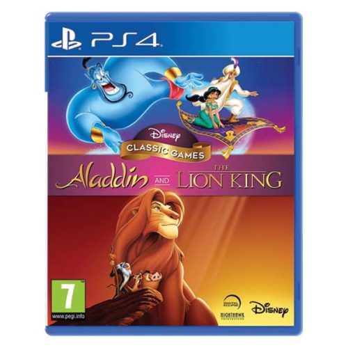 Disney Classic Games: Aladdin + The Lion King PS4 (használt,karcmentes)