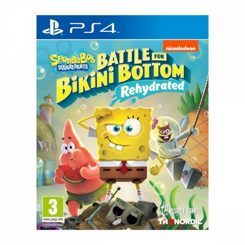 SpongeBob Squarepants: Battle for Bikini Bottom - Rehydrated PS4 (használt, karcmentes)