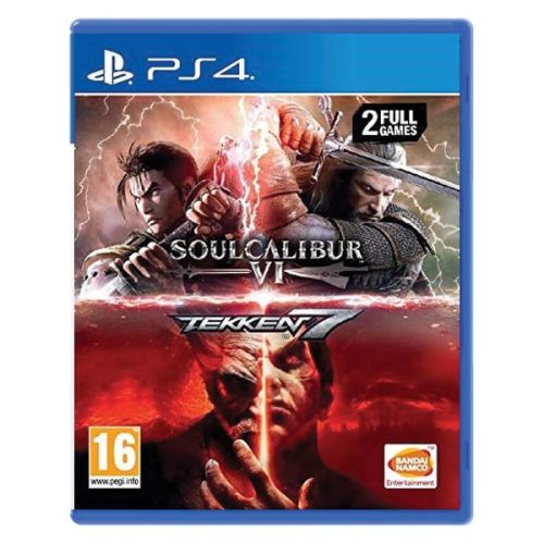 Soul Calibur VI + Tekken 7 PS4 (használt, karcmentes)